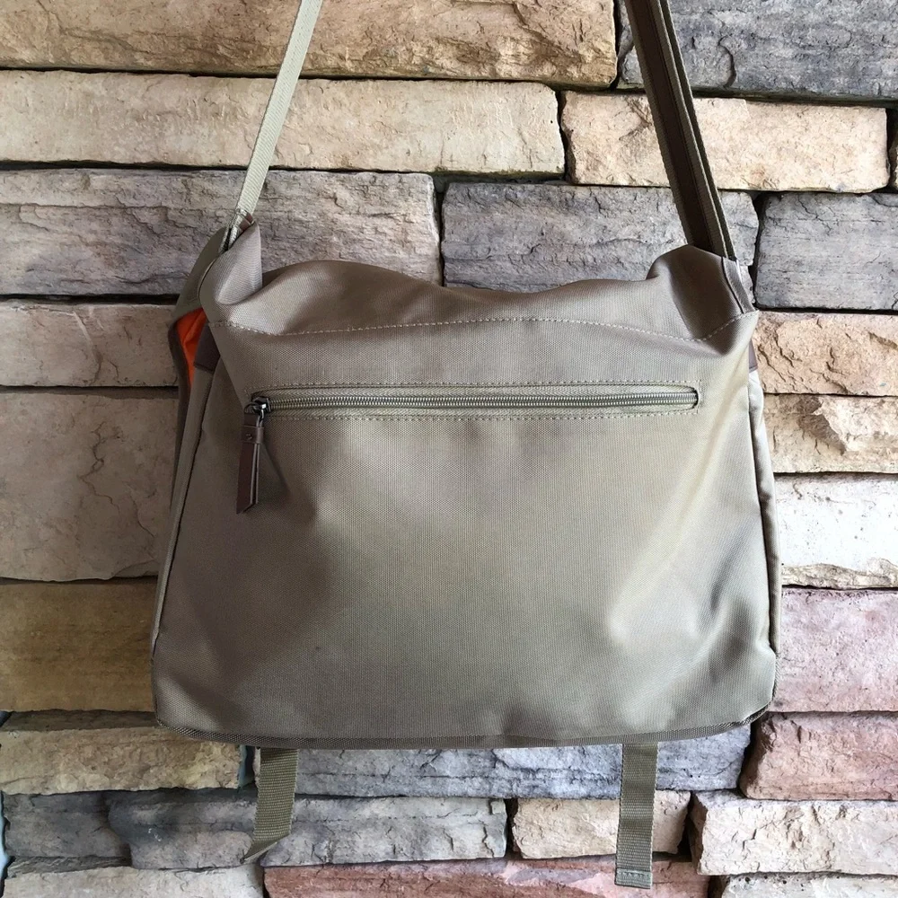 Goodfellow & Co tan laptop bag Like New